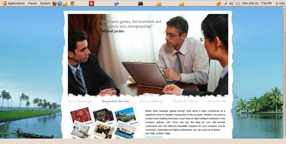 Website Case Study Tours  Web Design India