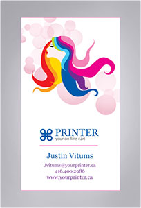 Business card designs at KID India
